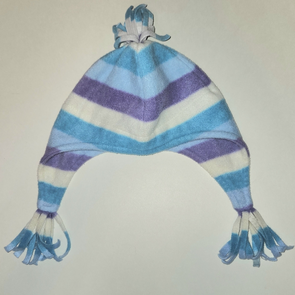 BABY GAP Fleece Striped Hat, 18-24 mos